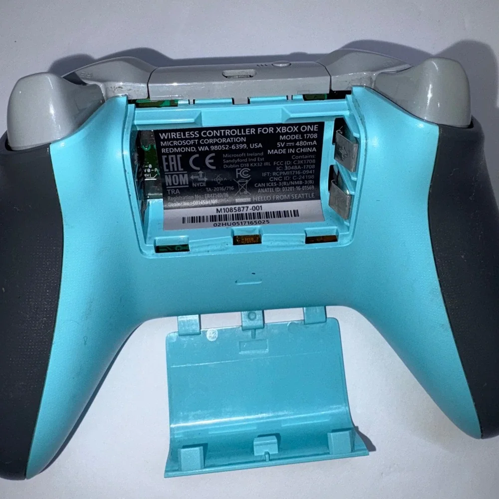 Wireless Controllers Unisex Grey Blue Black Microsoft Xbox 360 One